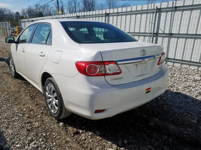 5YFBU4EE3DP100548 - 2013 TOYOTA COROLLA BASE  photo 3