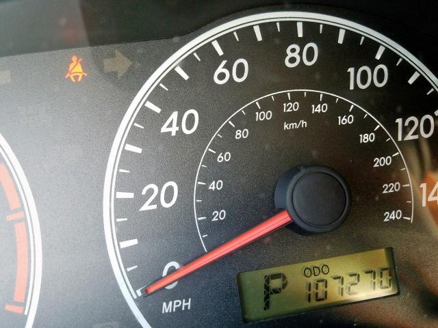 5YFBU4EE3DP100548 - 2013 TOYOTA COROLLA BASE  foto 8