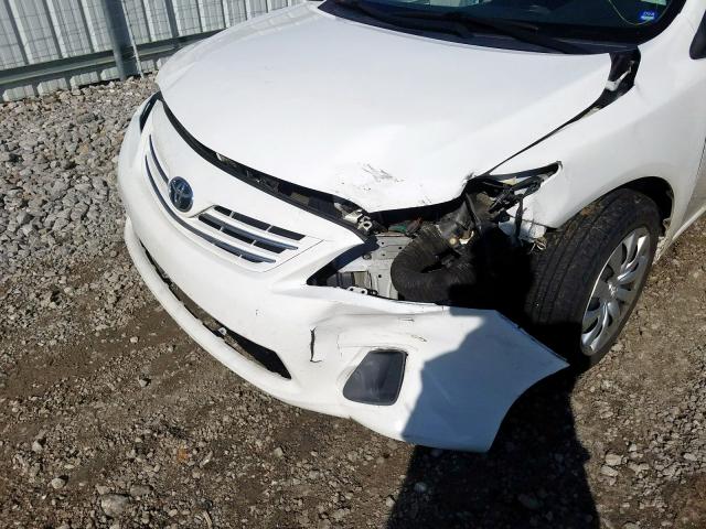 5YFBU4EE3DP100548 - 2013 TOYOTA COROLLA BASE  photo 9