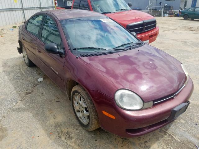 1B3ES46C21D226528 - 2001 DODGE NEON SE  photo 1