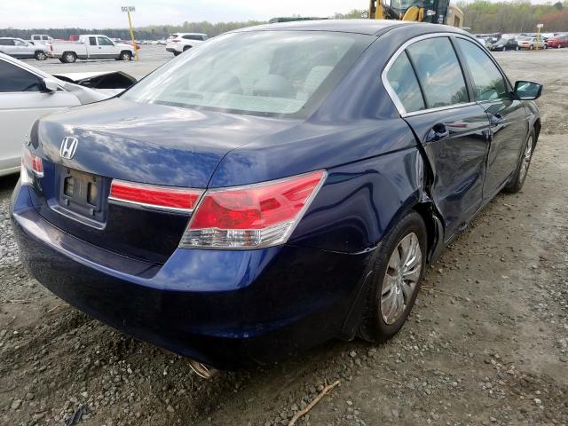 1HGCP2F36CA123792 - 2012 HONDA ACCORD LX  photo 4