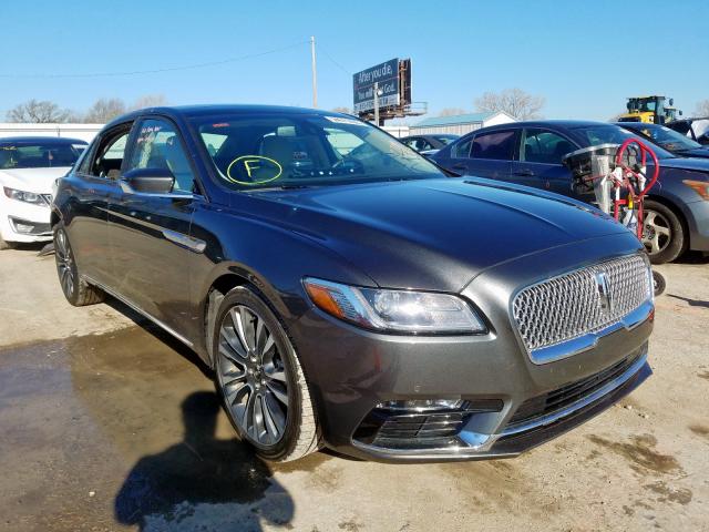 1LN6L9TK0H5631599 - 2017 LINCOLN CONTINENTAL SELECT  photo 1