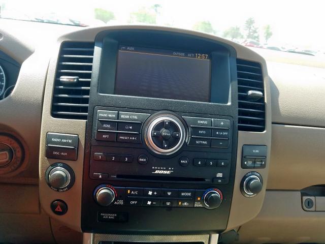 5N1AR1NN3CC617038 - 2012 NISSAN PATHFINDER S  photo 9