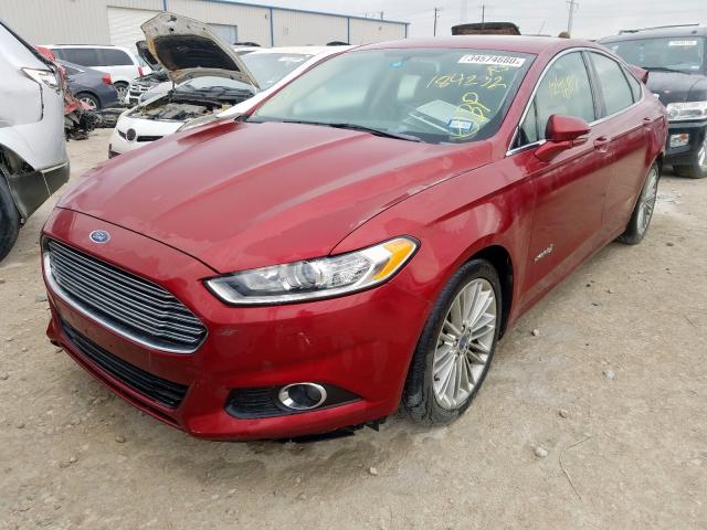 3FA6P0LU4ER184232 - 2014 FORD FUSION SE HYBRID  photo 2