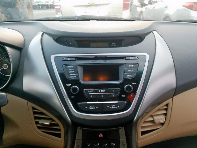 5NPDH4AE0DH247037 - 2013 HYUNDAI ELANTRA GLS  photo 9