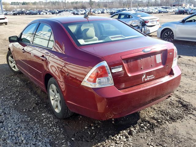 3FAHP07Z47R212225 - 2007 FORD FUSION SE  photo 3