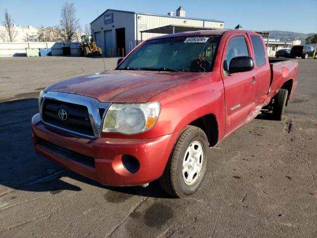 5TETX22N37Z439507 - 2007 TOYOTA TACOMA ACCESS CAB RED photo 2