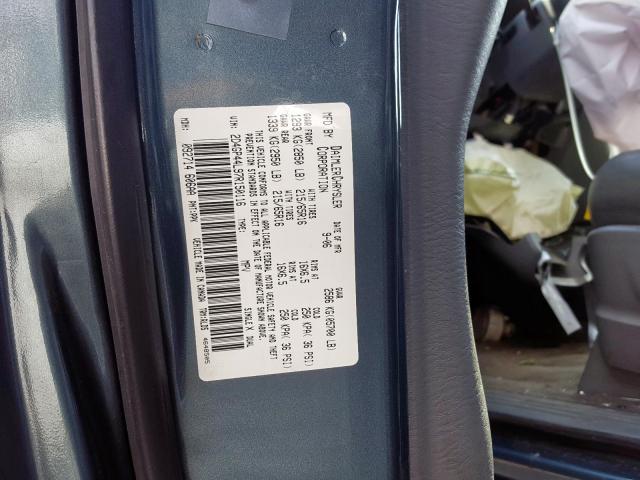 2D4GP44L97R150116 - 2007 DODGE GRAND CARAVAN SXT  photo 10