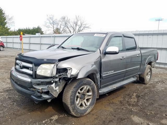 5TBDT44185S468901 - 2005 TOYOTA TUNDRA DOUBLE CAB SR5  photo 2