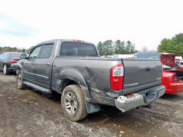 5TBDT44185S468901 - 2005 TOYOTA TUNDRA DOUBLE CAB SR5  photo 3