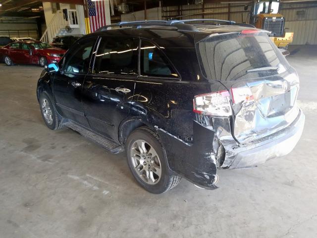 2HNYD28498H539020 - 2008 ACURA MDX TECHNOLOGY  photo 3