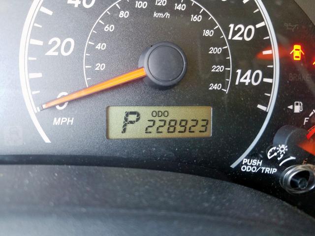 1NXBU40E39Z044172 - 2009 TOYOTA COROLLA BASE  照片 8