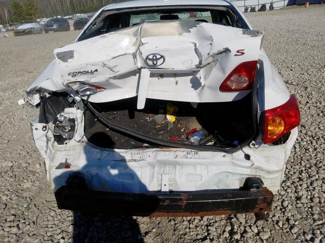 1NXBU40E39Z044172 - 2009 TOYOTA COROLLA BASE  photo 9