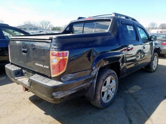 5FPYK1F56AB005655 - 2010 HONDA RIDGELINE RTL  photo 4