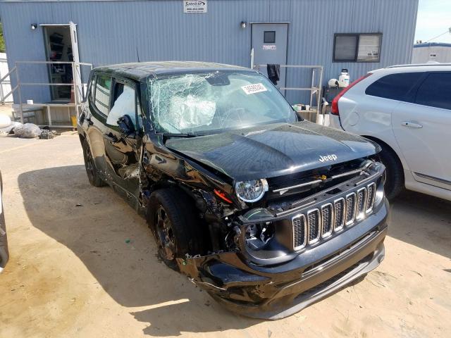 ZACNJAAB7KPK19959 - 2019 JEEP RENEGADE SPORT Սև լուսանկար 1