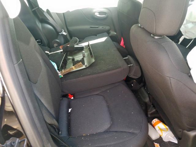 ZACNJAAB7KPK19959 - 2019 JEEP RENEGADE SPORT Սև լուսանկար 6