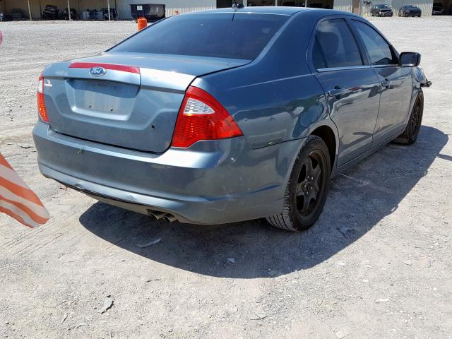 3FAHP0HA8BR171230 - 2011 FORD FUSION SE  photo 4