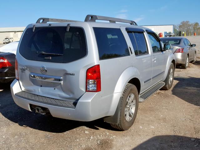 5N1AR1NN4BC608167 - 2011 NISSAN PATHFINDER S  photo 4