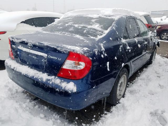 4T1BE32K04U353097 - 2004 TOYOTA CAMRY LE  photo 4