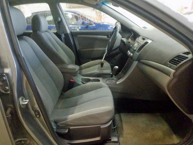 5NPET46C79H511968 - 2009 HYUNDAI SONATA GLS  photo 5