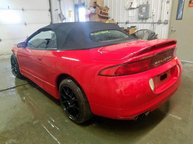 4A3AX55F1TE360232 - 1996 MITSUBISHI ECLIPSE SPYDER GST  photo 3