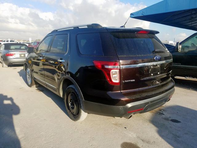 1FM5K7F81EGC22305 - 2014 FORD EXPLORER LIMITED  photo 3