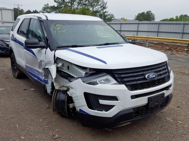1FM5K8AR4HGA79490 - 2017 FORD EXPLORER POLICE INTERCEPTOR  photo 1