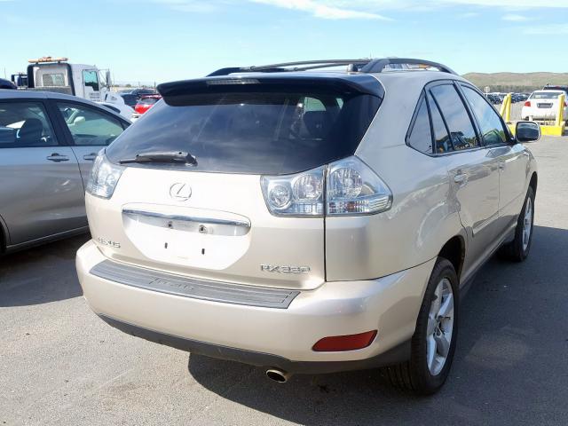 JTJHA31U440025845 - 2004 LEXUS lexus rx 330  photo 4