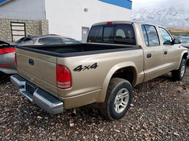 1D7HG48N94S734237 - 2004 DODGE DAKOTA QUAD SLT  photo 4