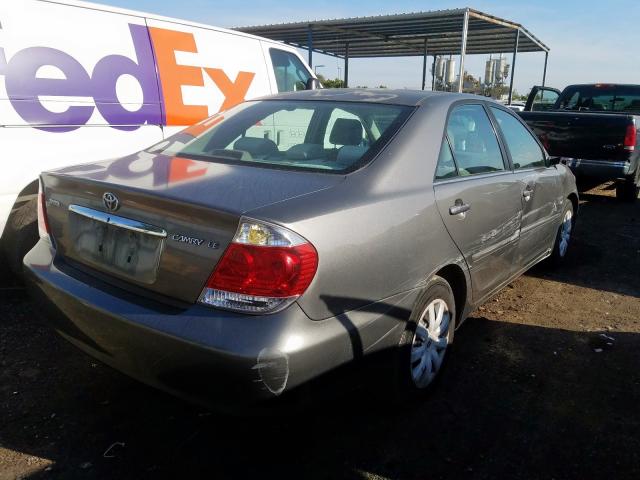 4T1BE32K05U604542 - 2005 TOYOTA CAMRY LE  photo 4