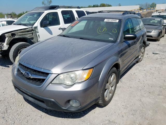 4S4BP61C186341878 - 2008 SUBARU OUTBACK 2.5I  photo 2