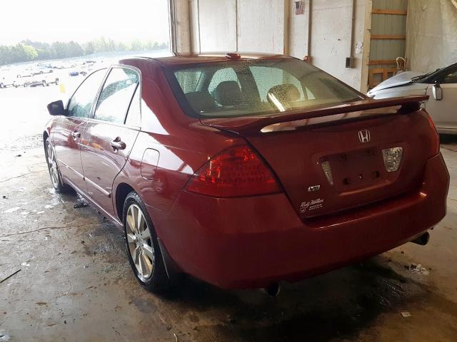 1HGCM66527A023986 - 2007 HONDA ACCORD EX  photo 3