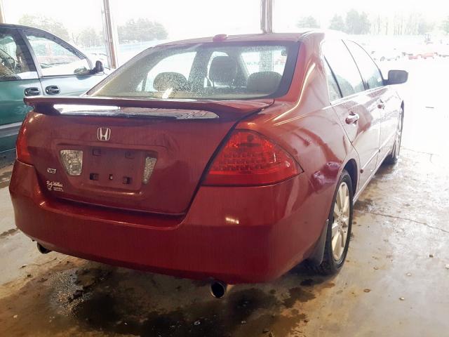 1HGCM66527A023986 - 2007 HONDA ACCORD EX  photo 4