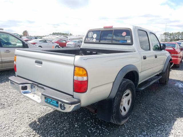 5TEGM92N34Z379159 - 2004 TOYOTA TACOMA DOUBLE CAB PRERUNNER  photo 4