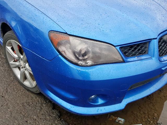 JF1GG74677G803736 - 2007 SUBARU IMPREZA WRX  photo 9