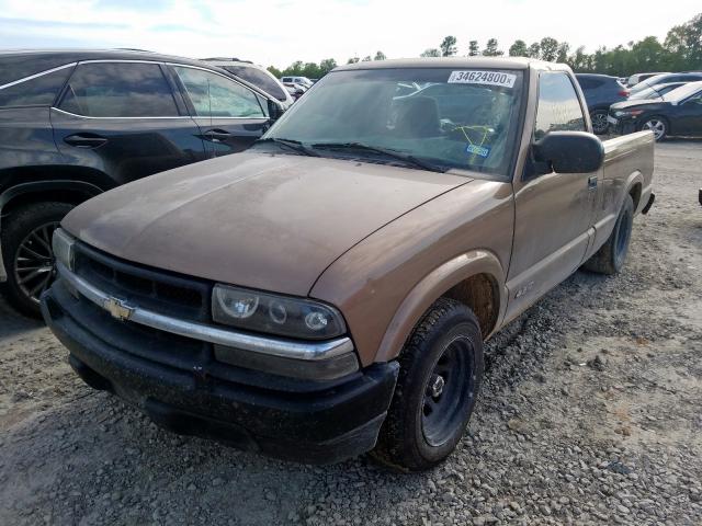 1GCCS145328134010 - 2002 CHEVROLET S TRUCK S10  photo 2