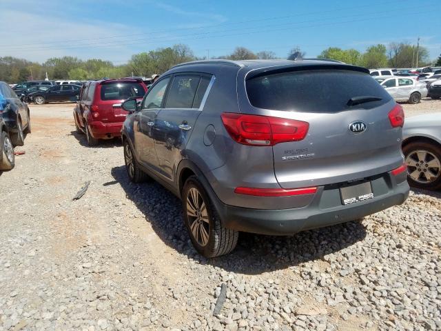 KNDPC3AC8E7589345 - 2014 KIA SPORTAGE EX  photo 3