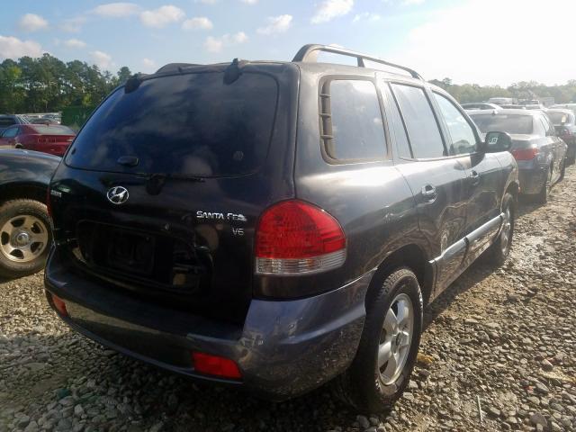 KM8SC13D75U857299 - 2005 HYUNDAI SANTA FE GLS  photo 4