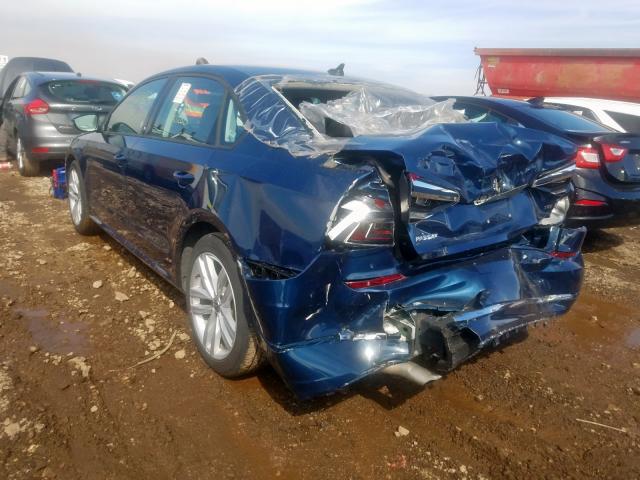 1VWLA7A33KC012220 - 2019 VOLKSWAGEN PASSAT WOLFSBURG  photo 3