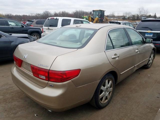 1HGCM66575A078933 - 2005 HONDA ACCORD EX  photo 4