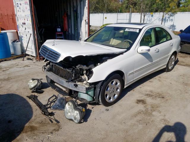 WDBRF84J55F685753 - 2005 MERCEDES-BENZ C 320 4MATIC  photo 2