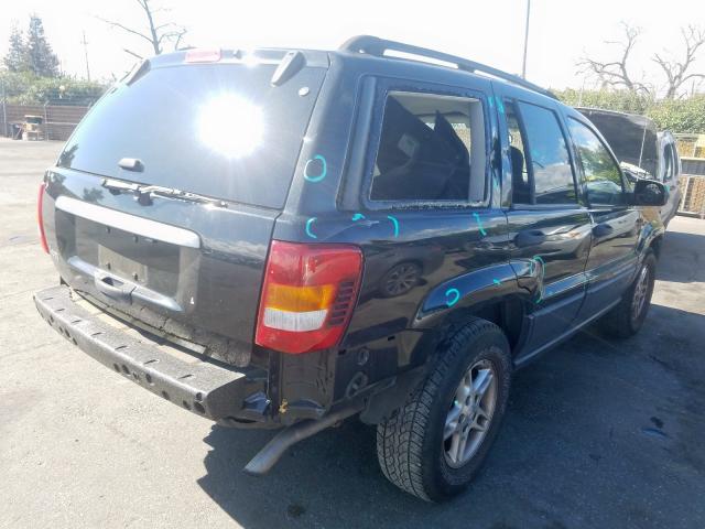 1J4GX48S44C360491 - 2004 JEEP GRAND CHEROKEE LAREDO  photo 4