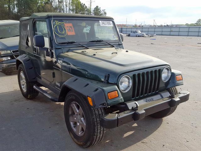 1J4FA39S65P319389 - 2005 JEEP WRANGLER X  photo 1