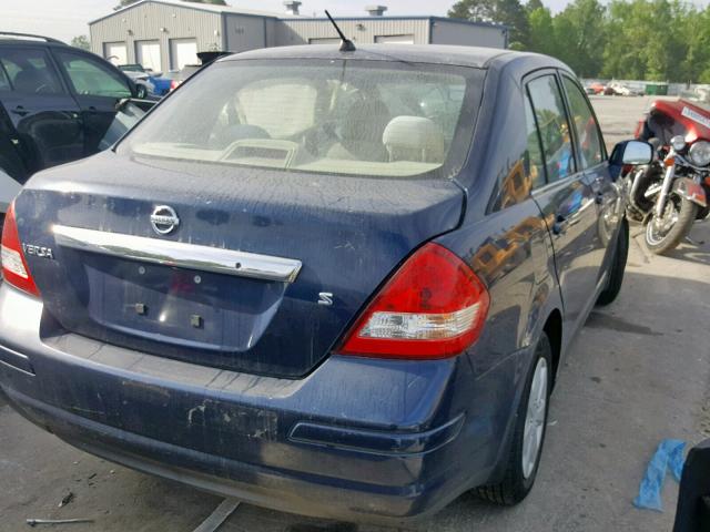 3N1BC11E87L445179 - 2007 NISSAN VERSA S  photo 4