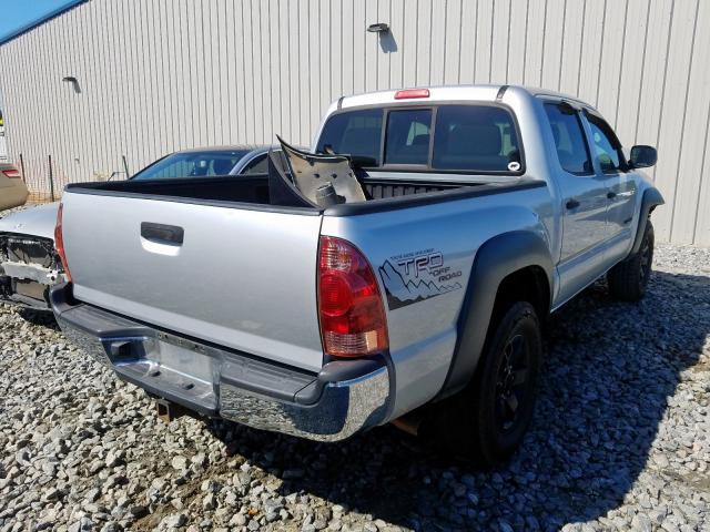 5TEJU62N28Z546279 - 2008 TOYOTA TACOMA DOUBLE CAB PRERUNNER  photo 4
