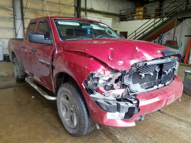 1C6RD7FT4CS142566 - 2012 DODGE RAM 1500 ST  photo 1