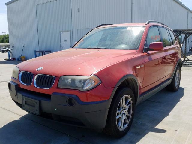 WBXPA73484WB28420 - 2004 BMW X3 2.5I  photo 2