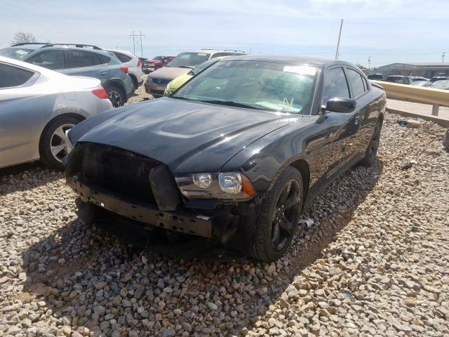 2C3CDXHG1EH159404 - 2014 DODGE CHARGER SXT  photo 2