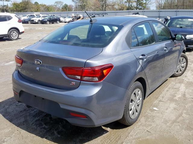 3KPA24AB9KE170907 - 2019 KIA RIO S  photo 4