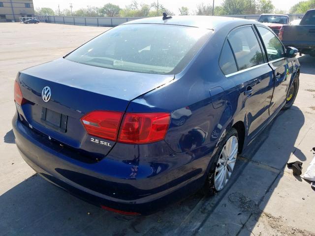 3VWLZ7AJXBM322936 - 2011 VOLKSWAGEN JETTA SEL  photo 4